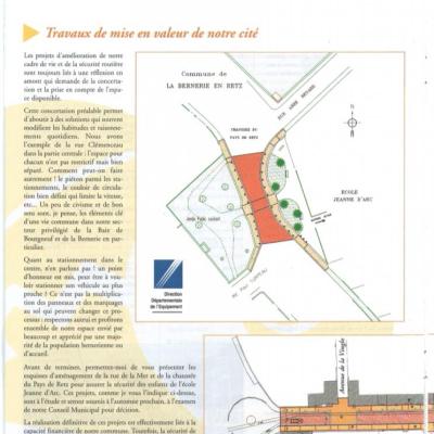 Présentation du Projet d'aménagement par René Dousset 