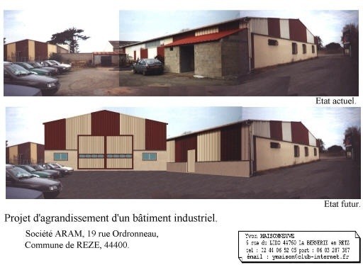 YVON MAISONNEUVE Dessinateur Concepteur 44760 44210 