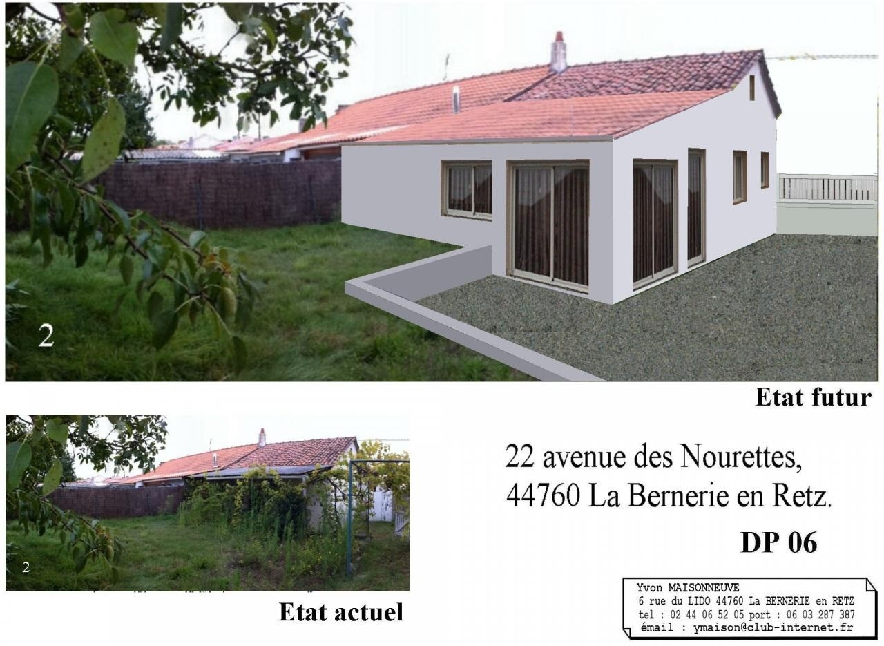 YVON MAISONNEUVE Dessinateur Concepteur 44760 44210 