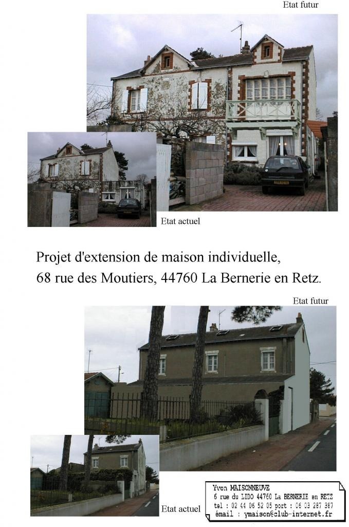 YVON MAISONNEUVE Dessinateur Concepteur 44760 44210 