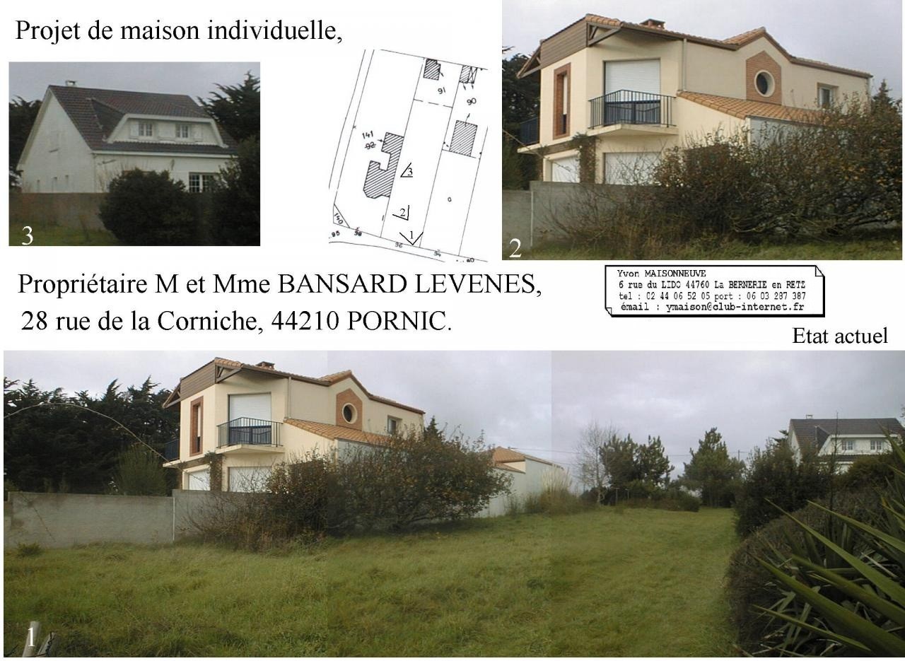 YVON MAISONNEUVE Dessinateur Concepteur 44760 44210 