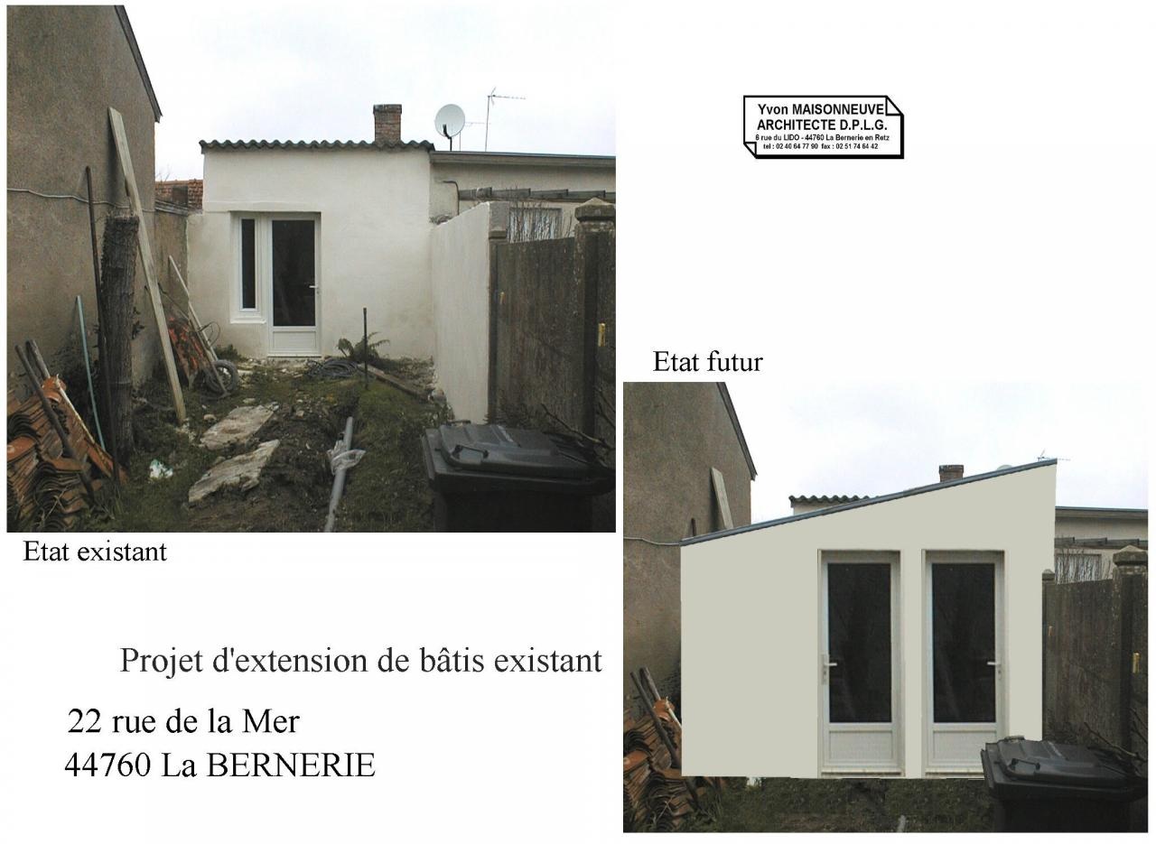 Yvon MAISONNEUVE Architecte D.P.L.G. 44760 La Bernerie