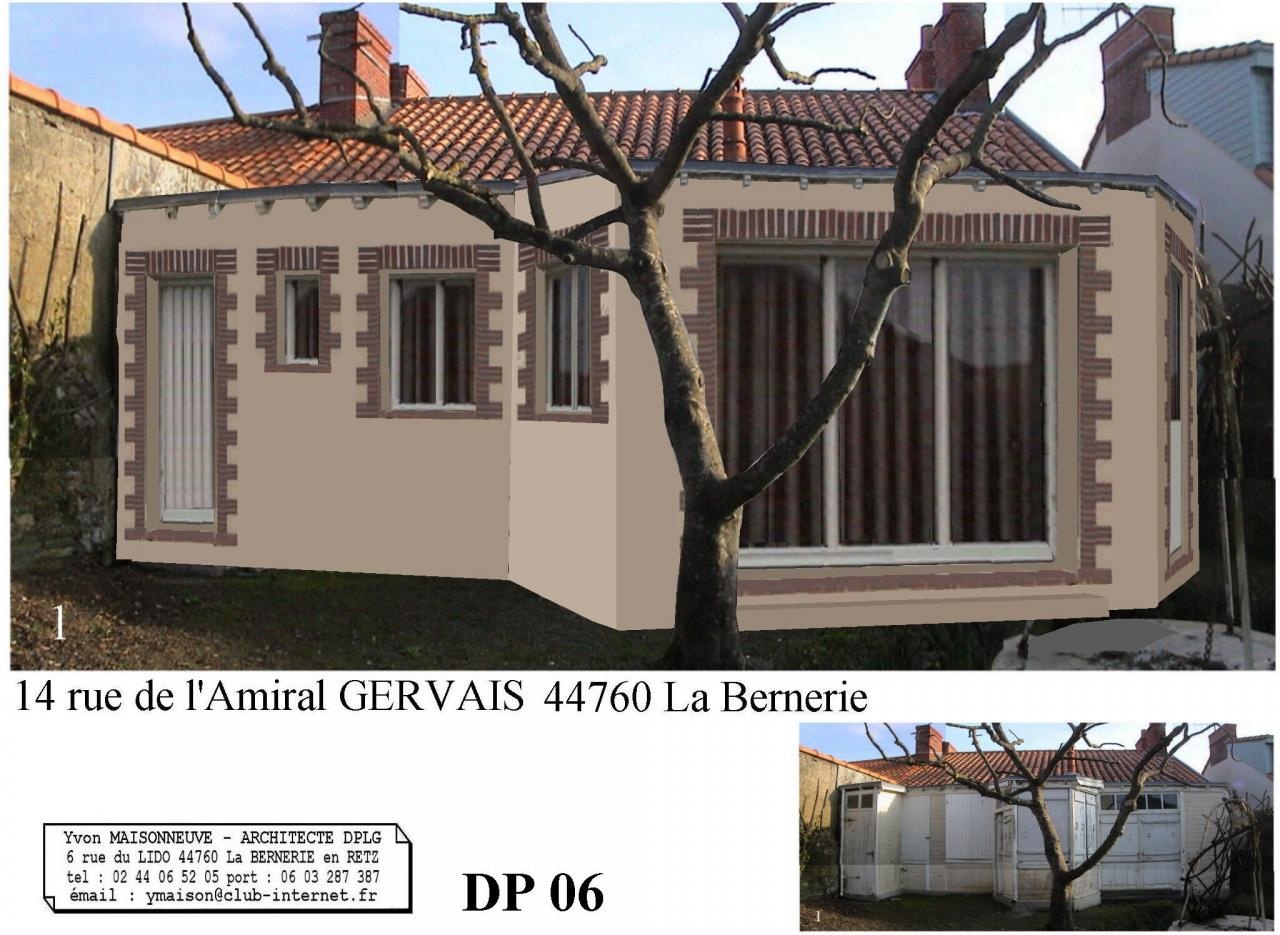 Yvon MAISONNEUVE Architecte D.P.L.G. 44760 La Bernerie