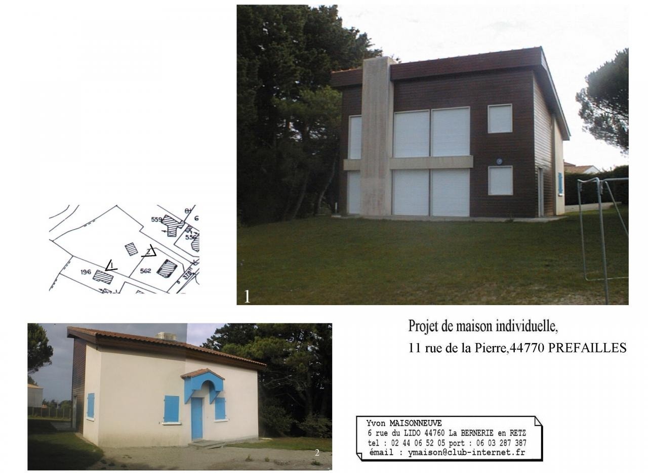 YVON MAISONNEUVE Dessinateur Concepteur 44760 44210